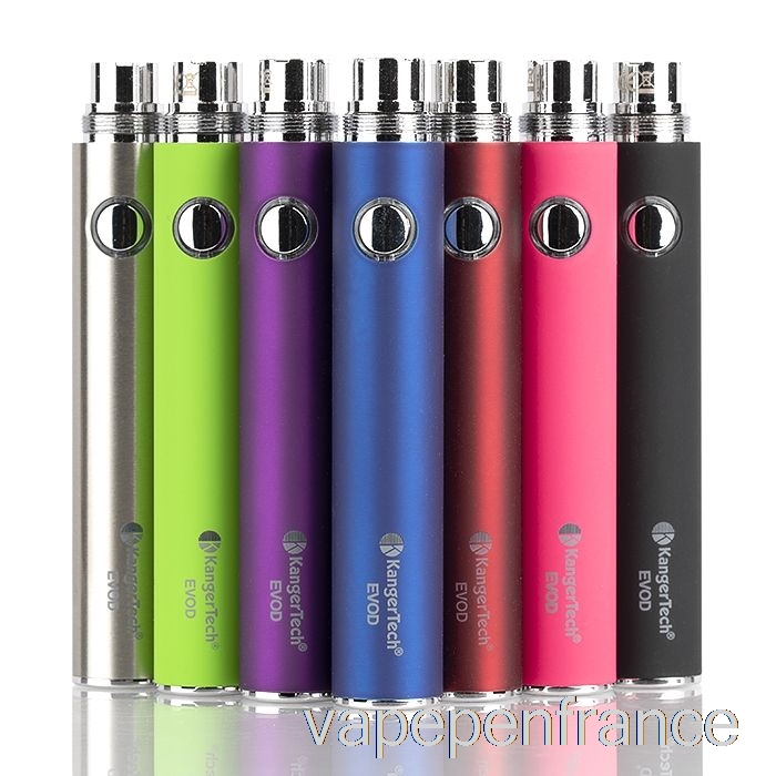 Kanger Evod 650mah / 1000mah Batterie 650mah - Stylo Vape Arc-en-ciel